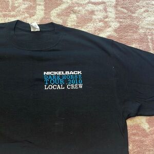 Nickel back tour crew shirt